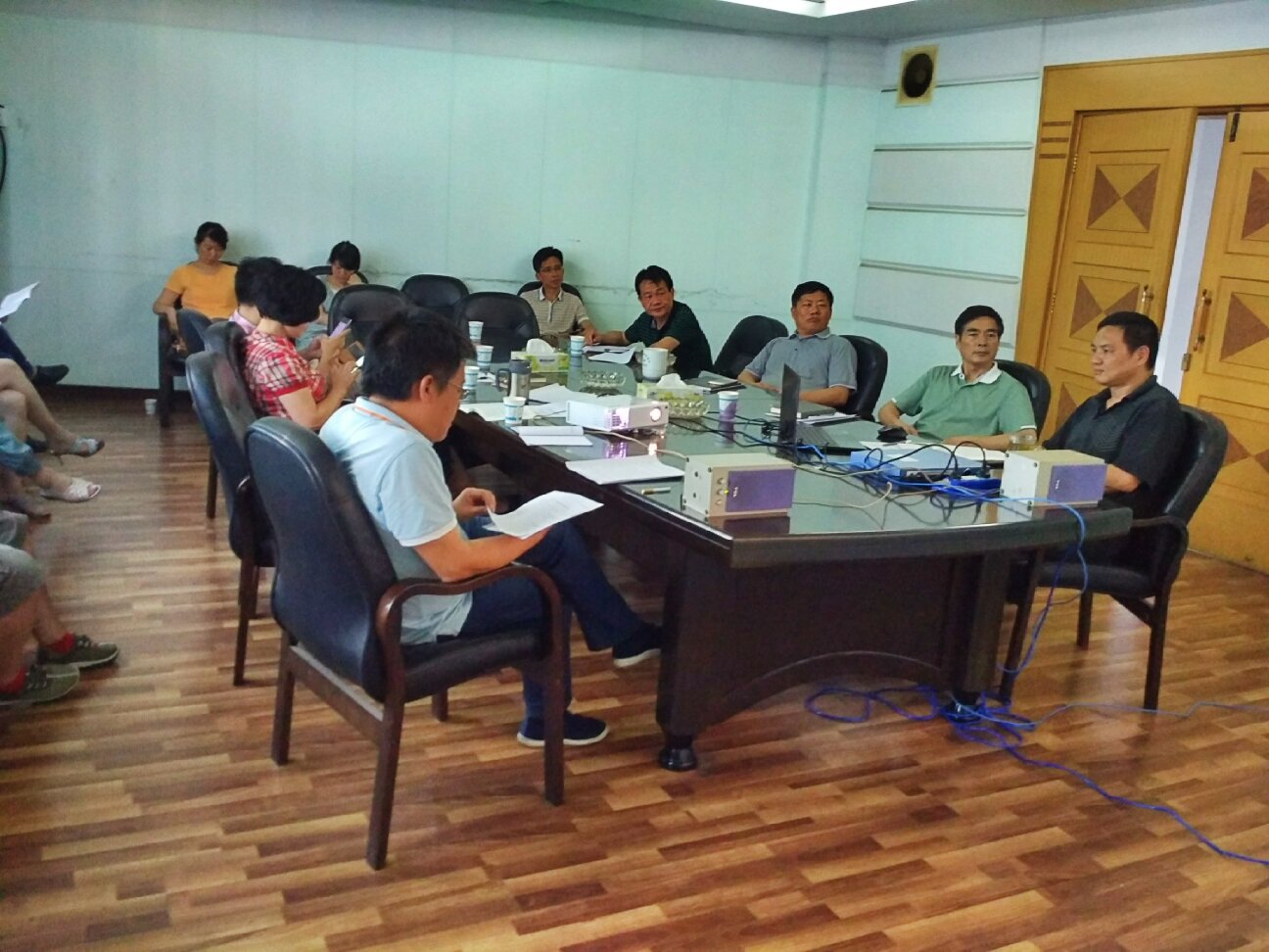 電器所黨委中心組學習